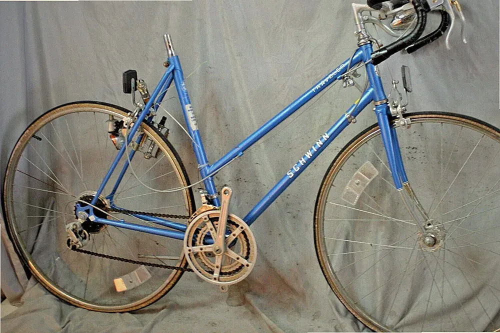 1987 Schwinn Traveler Gravel Road Bike 56cm Medium Shimano Lugged Steel Womens