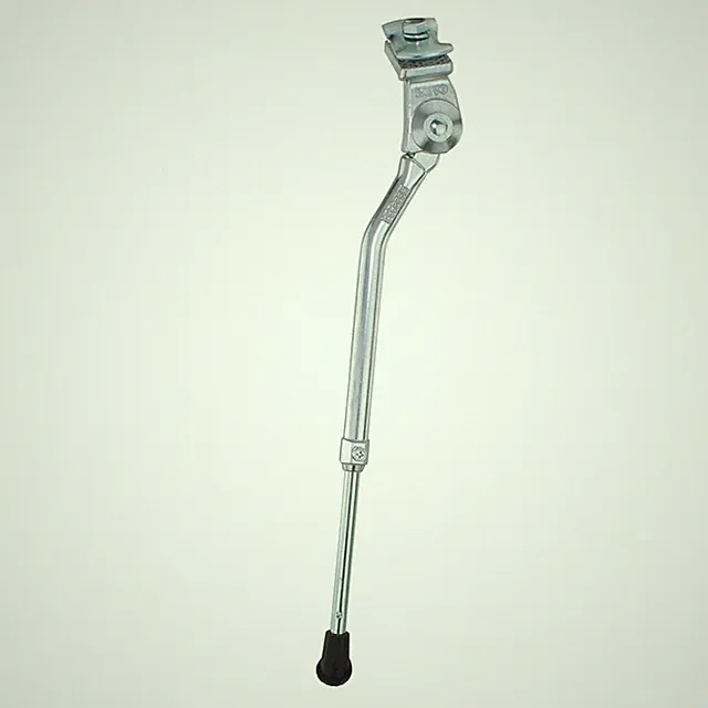 Adjustable Alloy Bike Kickstand Center Silver Bicycle Kick Stand