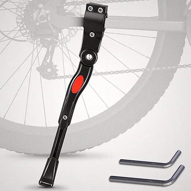 Adjustable Bike Kickstand for Adult Bike – Fits 22" 24" 26" Wheels, Aluminum All