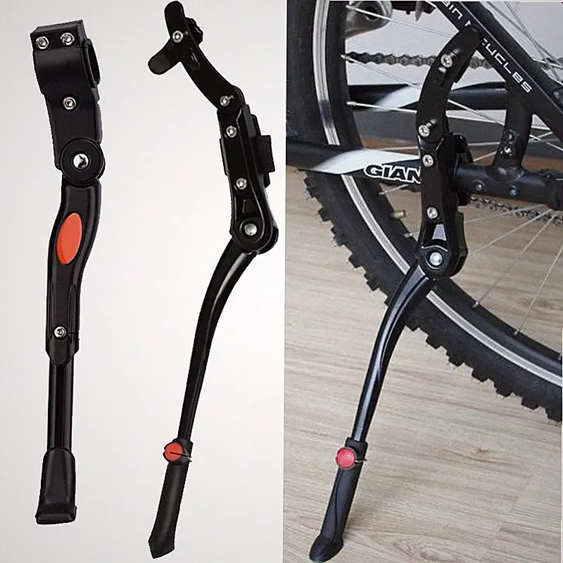 Bicycle Bike Center Kickstand Easy Adjustable Alloy MTB Kick Stand 24"-29"