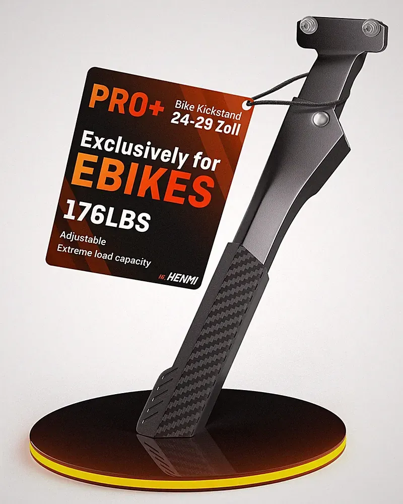 Bike Kickstand for 24-29 Inch Bicycle, 2 Holes Extra Stable Max Load 176LBS,...