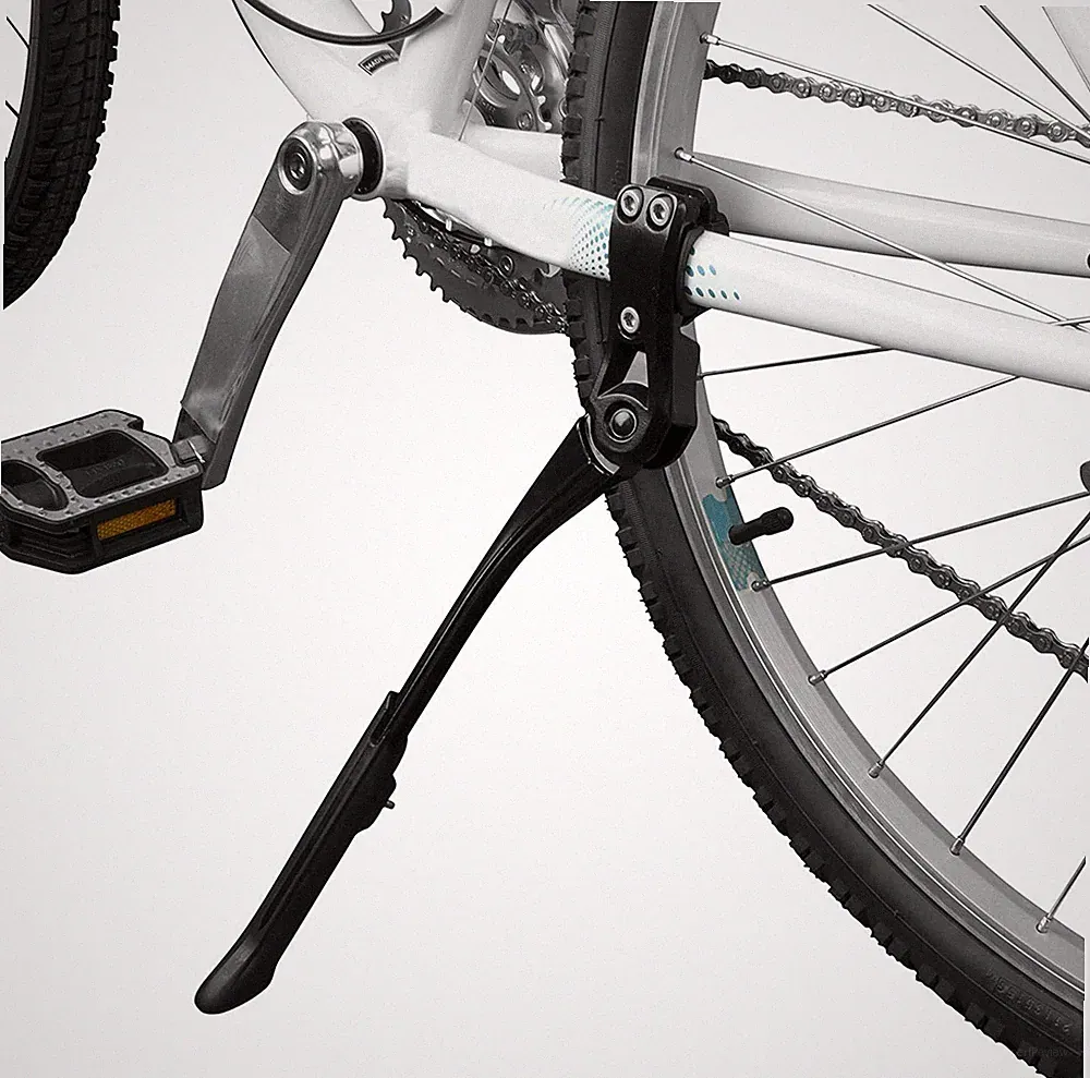 BV Bike Kickstand Alloy Adjustable Height Rear Side Bicycle Single Leg *NEW*
