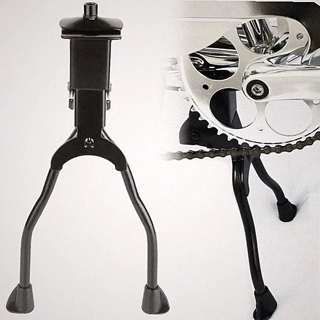 Double Leg Mountain Bike Bicycle Cycling Kickstand Side Kick Stand Rack JQ