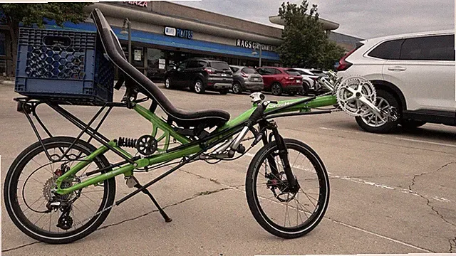 HP Velotechnik Grasshopper Folding Recumbent Bike