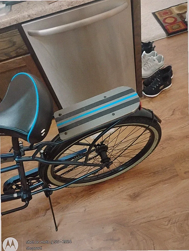 Kulana Lua Tandem Bike 20-inch Wheels Single Speed Black/ Blue/Light Blue Used