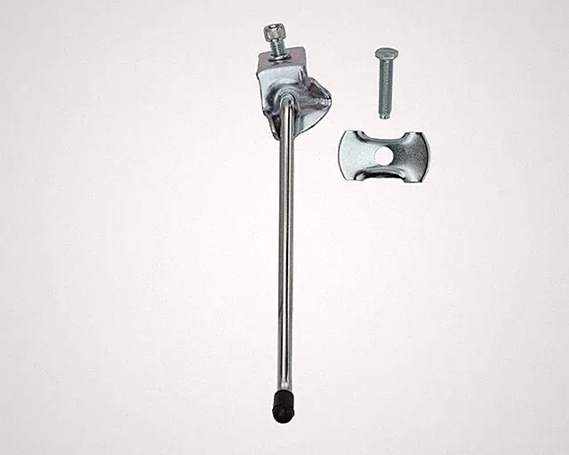 LOWRIDER Chrome Center Mount Kickstand 7-1/2 Steel Bicycle Stand Cruiser Bikes.