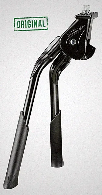 MASSLOAD CL-KA56 Bike Bicycle Double Leg Kickstand Adjustable Two in One - Black