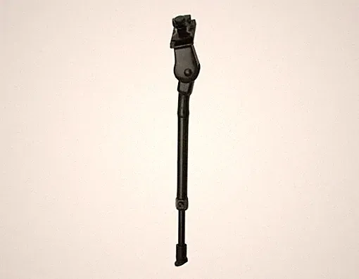 NEW! BICYCLE ABOLUTE ALLOY ADJUSTABLE KICKSTAND CENTER IN BLACK.