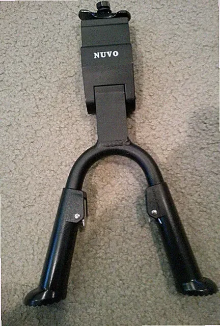 NEW BLACK ADJUSTABLE ALLOY CENTER KICKSTAND FOR BICYCLES