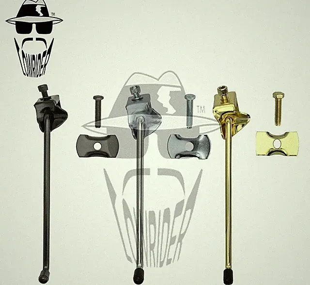 ORIGINAL LOWRIDER Bicycle/Bike Steel Center Mount Kickstand All Sizes & Colors.