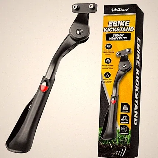 Wakano Heavy Duty Bike Kickstand 24"-29", Max Load 170 LBS, Non-Slip WAUS48